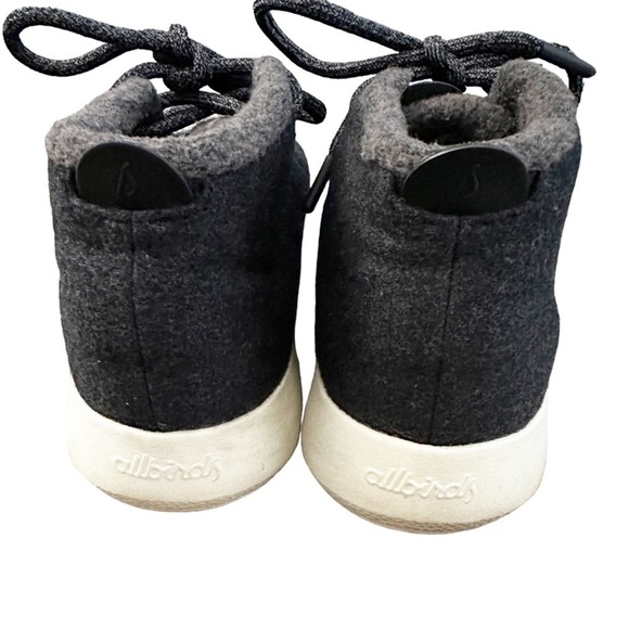 ALLBIRDS Men’s Grey Merino Wool Sneaker Hi-Tops 8 - Picture 6 of 9